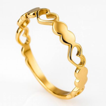 انگشتر مینیمال قلب